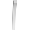 Ekena Millwork 3 1/2-in. W x 26-in. D x 34-in. H Thorton Architectural Grade PVC Knee Brace BRCP035X26X34THR - alternate 5
